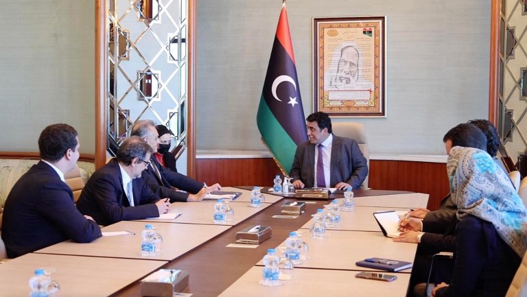 Chairman of the Presidential Council of Libya, Mohamed al - Menfi